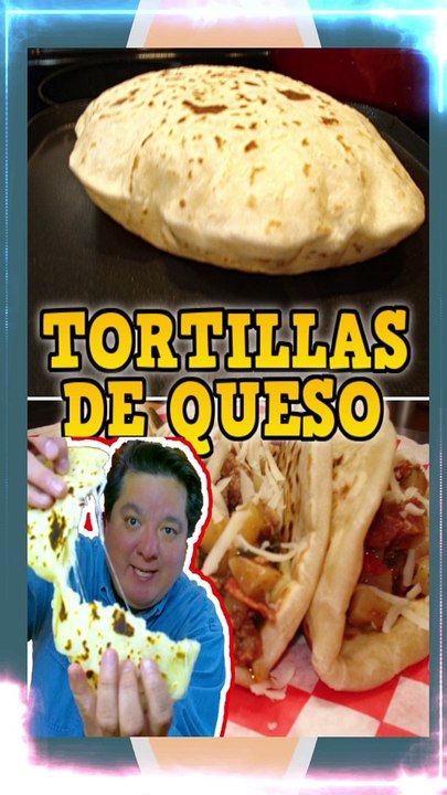 TORTILLAS DE HARINA RELLENAS DE QUESO SUPER RIQUISIMAS y SUVESITAS #masterchef #foodie #mexico