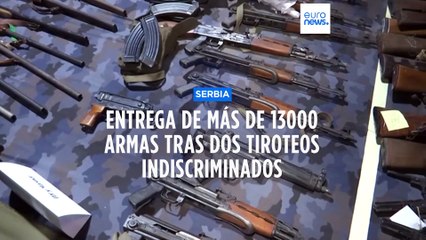 Serbia | El gobierno requisa 13 000  armas que estaban en manos privadas