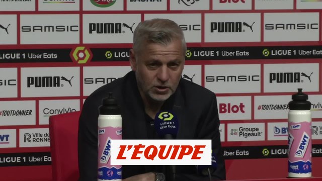 Genesio : « On a fait ce qu'il fallait » - Foot - L1 - Rennes
