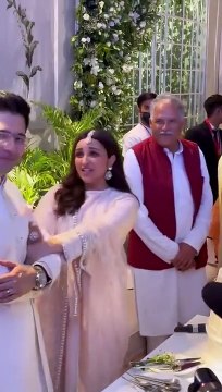 Parineeti's Engagement ceremony is that it brings a welcome change, Politicians are just normal human beings and do not need to act holier than thou all the time. Very heart-warming.