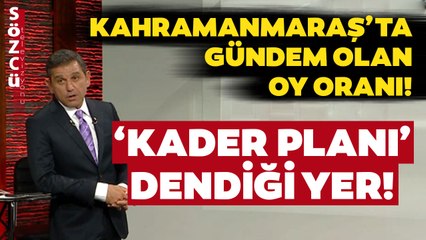 Deprem’in Vurduğu Kahramanmaraş’ta Erdoğan'ın Oy Oranı Gündem Oldu!