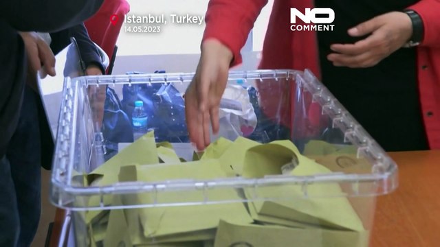 Подсчет голосов на президентских выборах в Турции