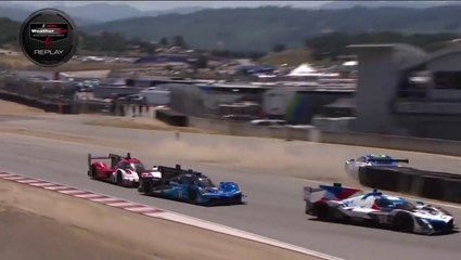 IMSA 2023 Laguna Seca Race Andretti Big Crash Pit Entry