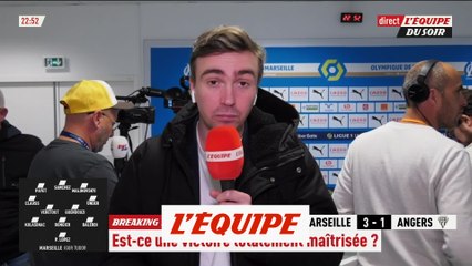 L'OM s'impose face à Angers - Foot - L1