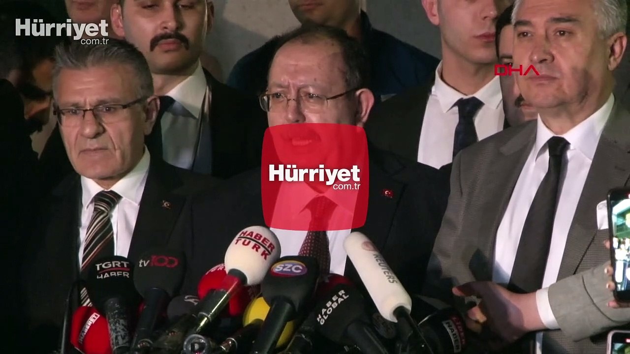 YSK Başkanı Yener: Veri girişinde herhangi bir aksama söz konusu değil