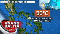 Init at alinsangan, magpapatuloy sa ilang bahagi ng bansa ngayong araw ng Lunes; 50°C na heat index, naitala sa Legazpi City, Albay nitong Biyernes - Weather update today as of 6:12 a.m. (May 15, 2023)| UB