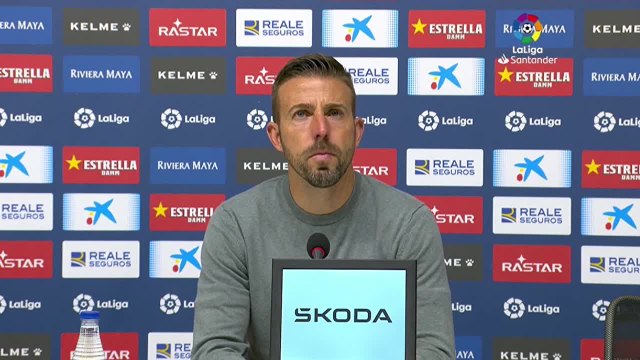 Rueda de prensa de Luis García tras el Espanyol vs. Barcelona de LaLiga Santander