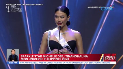 Sparkle Star Michelle Dee, itinanghal na Miss Universe Philippines 2023 | UB