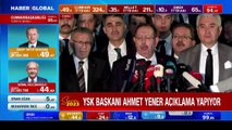 YSK Başkanı Yener'den yurt dışı oyları açıklaması