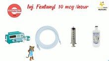 Drug_Calculation_for_Nurses._Injection_Fentanyl_infusion_using_syringe_pump._Learn_in_2_Minutes.