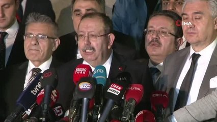 ANKARA Yüksek Seçim Kurulu Başkanı Ahmet Yener açıklamalarda bulundu