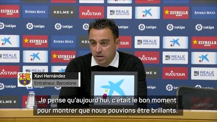 34e j. - Xavi : "Un titre largement mérité !"