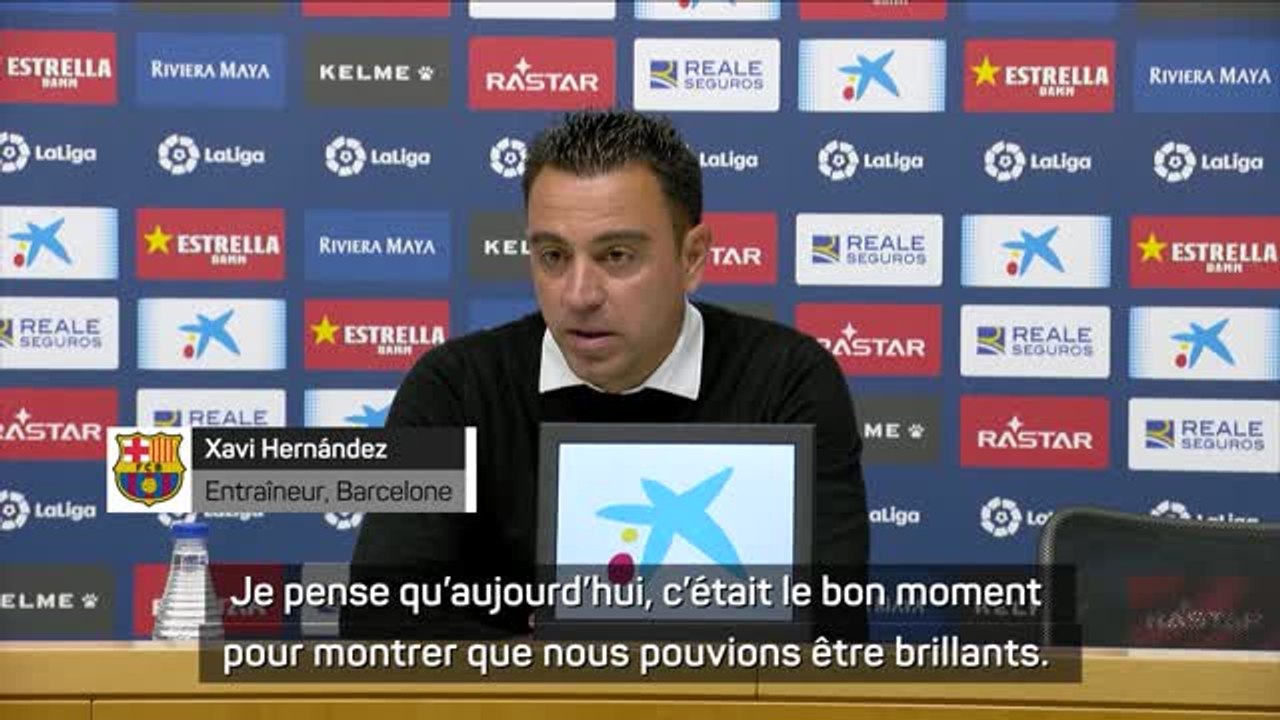 34e j. - Xavi : "Un titre largement mérité !"