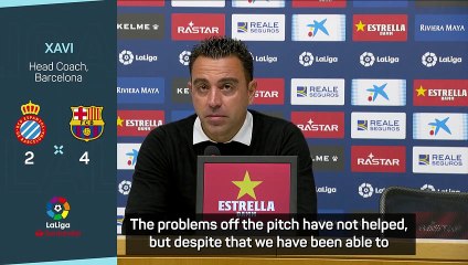Barcelona's title even more impressive given off-pitch problems - Xavi