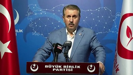 Mustafa Destici: Beklentimiz Cumhurbaşkanı adayımızın yurt dışı oyların sayımlarının tamamlanmasıyla seçimi ilk turda kazanmasıdır