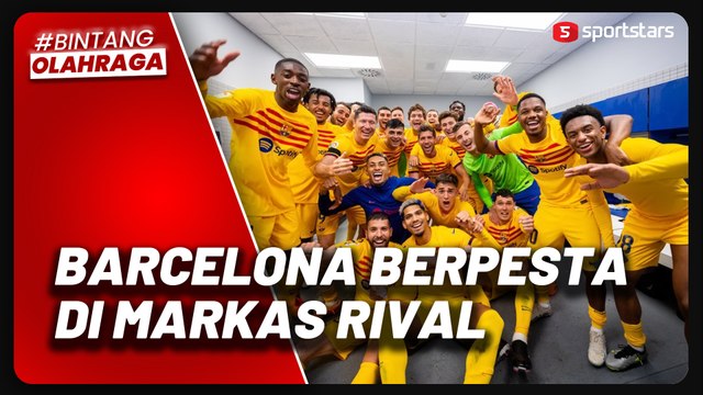 Barcelona Berpesta di Markas Espanyol Rayakan Juara Liga Spanyol 2022/2023