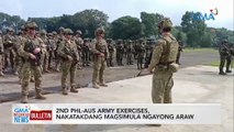 2nd PHL-AUS Army exercises, nakatakdang magsimula ngayong araw  | GMA Integrated News Bulletin