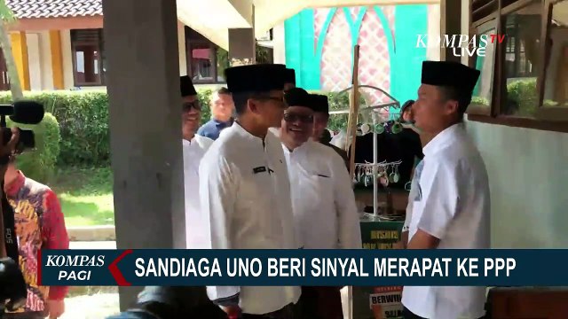 Sandiaga Uno Beri Sinyal Gabung PPP: Soal Kecocokan Selalu Kita Perlihatkan