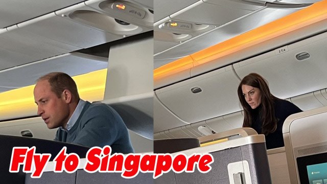 William and Kate will fly to Singapore for the final of the Prince of Wales's Earthshot Prize