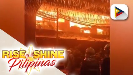 1 patay sa sunog sa residential area sa Sta. Cruz, Maynila...