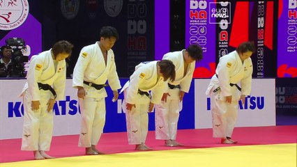 Le Japon remporte l'or des épreuves par équipes mixtes à Doha