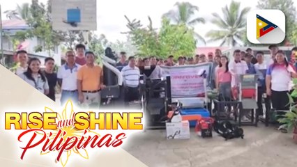 Gov’t at Work | 5 ARB groups sa Sarangani, nakatanggap ng makina at gamit pansaka