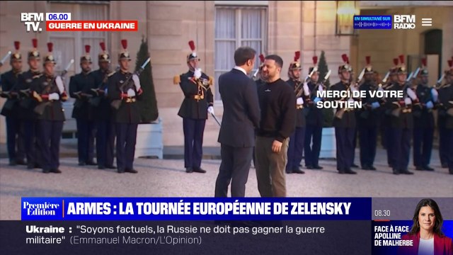 Volodymyr Zelensky à Paris: Emmanuel Macron promet de fournir des dizaines de véhicules blindés et de chars légers à l'Ukraine