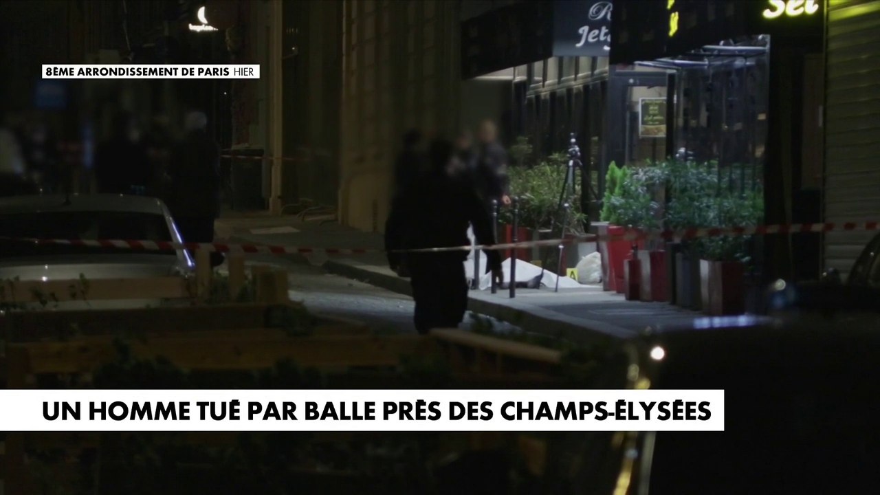 Un homme tué par balle près des Champs-Élysées 