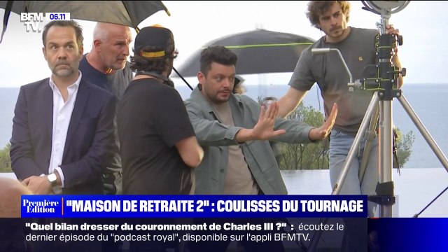 Dans les coulisses du tournage de Maison de retraite 2 avec Kev Adams