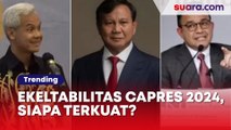 Elektabilitas Pasca Deklarasi Capres, Survei SMRC: Ganjar Duduki Posisi Teratas, Prabowo Stabil, Anies Menurun!