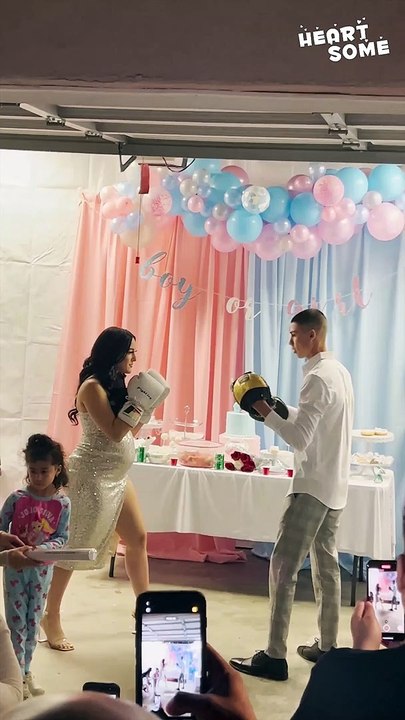 Amazing Boxing Gender Reveal Idea || Heartsome