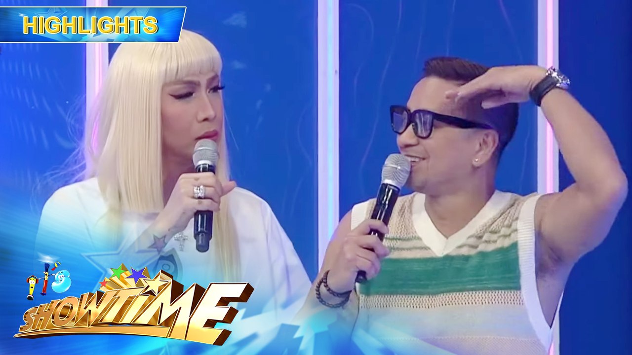 Vice Ganda asks Jhong if he has a faucet in his...