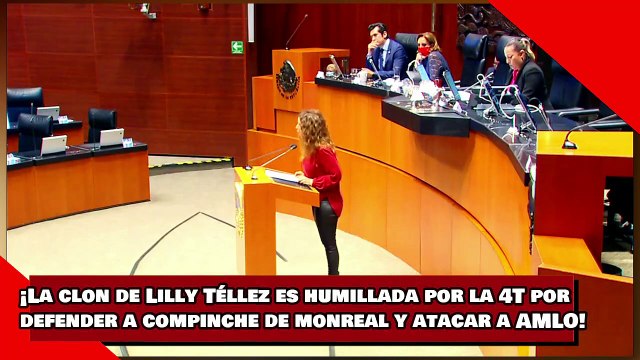 ¡VEAN! ¡Clon de Lilly Téllez es humillada por la 4T pordefender a amigo de Monreal y atacar a AMLO!