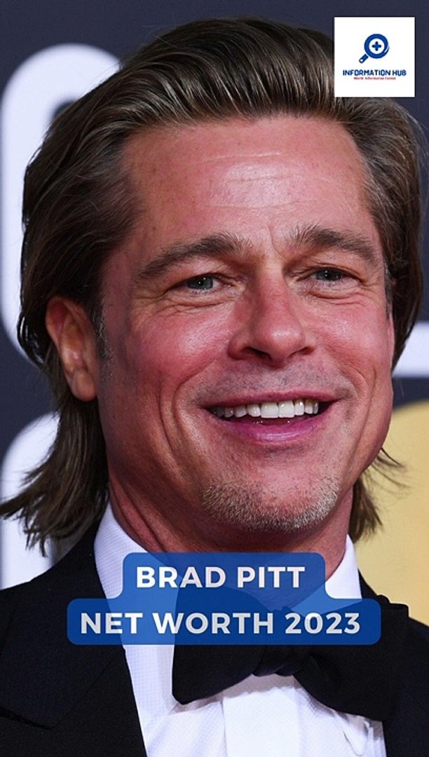 ⁣Brad Pitt Net Worth 2023 I Hollywood Actor Brad Pitt I Information Hub