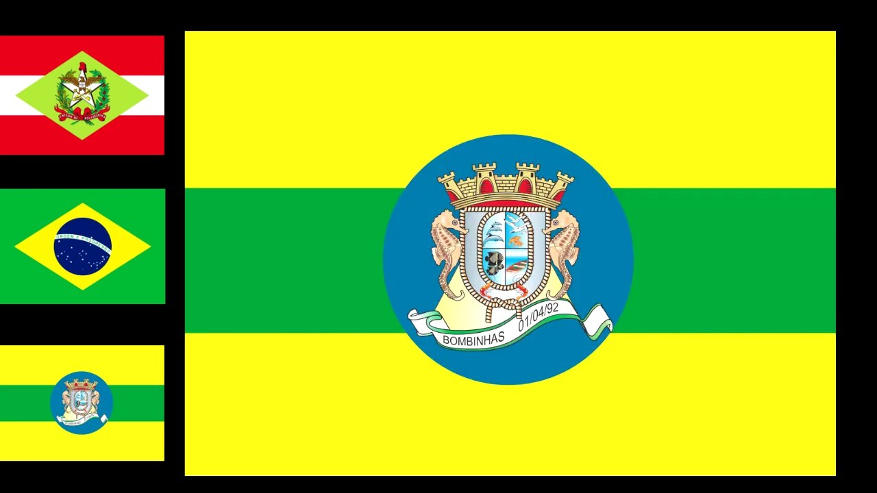 HINO DE BOMBINHAS - SC ( FOTOS, LETRA E MÚSICA)