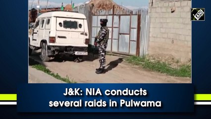 J&K: NIA conducts several raids in Pulwama