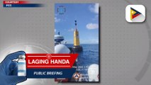 5 pang boya, inilagay ng PCG sa ilang lugar sa West Philippine Sea