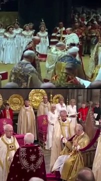 Queen Elizabeth was crowned in 1953 Sevdn decades later her son Charles ascended to the thrown