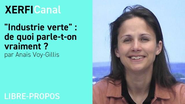 Industrie verte : de quoi parle-t-on vraiment ? [Anaïs Voy-Gillis]
