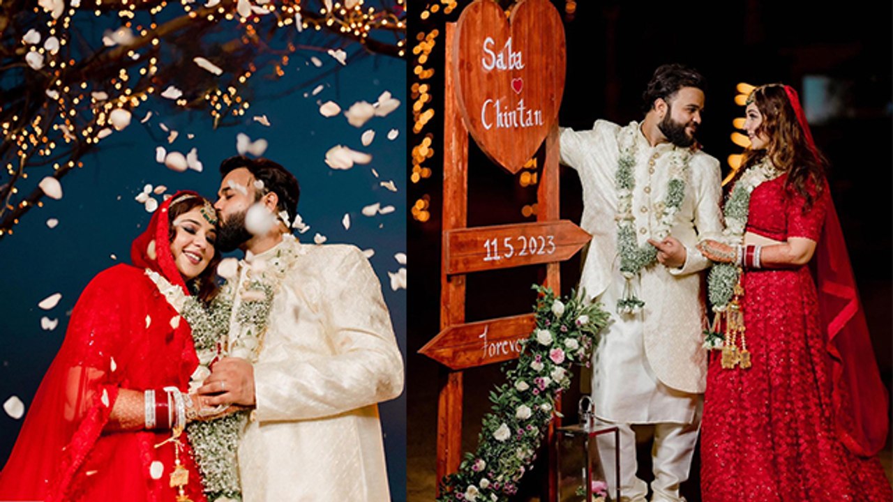 Gandi Baat Fame Saba Saudagar Chintan Shah संग Wedding के बाद Romantic Photos Viral | Boldsky