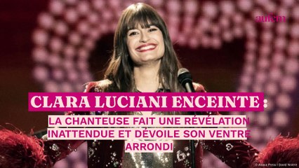 Clara Luciani enceinte : la chanteuse fait une révélation inattendue et dévoile son ventre arrondi