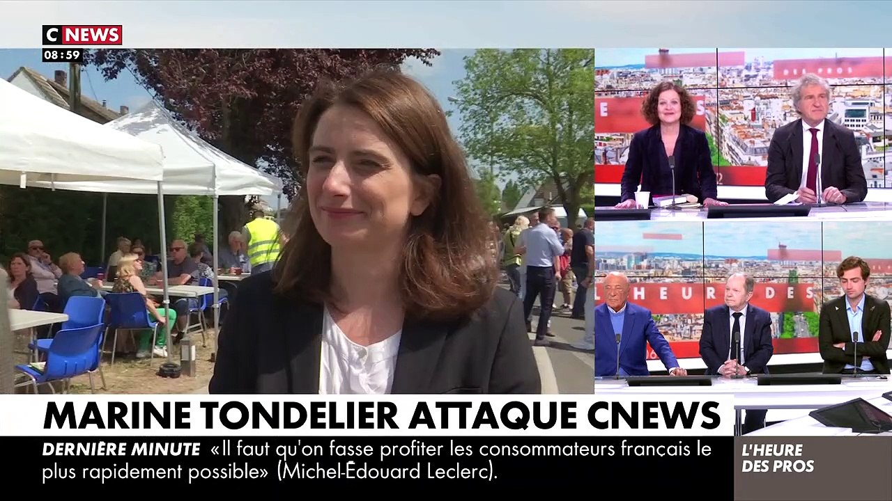 "L'heure des pros" : Pascal Praud répond à Marine Tondelier