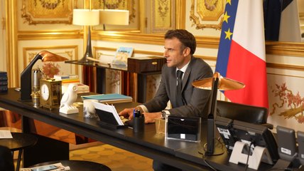 Interview exclusive d'Emmanuel Macron dans l'Opinion