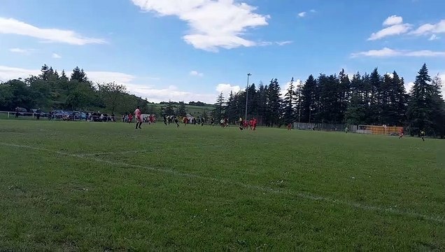 LA TÊTE DE MATHIEU REYNE SUR LA BARRE TRANSVERSALE FACE À CHATEAUNEUF DE GALAURE DIMANCHE 14 MAI 2023
