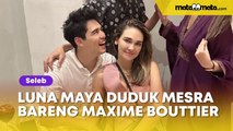 Duduk Mesra Bareng Maxime Bouttier, Aura Wajah Luna Maya Jadi Omongan: Berseri-seri