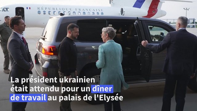 Zelensky à Paris pour parler des besoins urgents de l'Ukraine