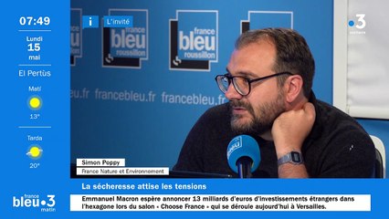 Simon Poppy invité de France Bleu Roussillon