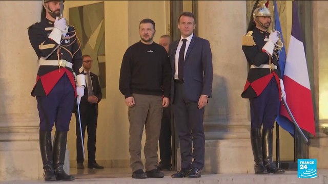 Zelensky pushes for more military aid on European tour