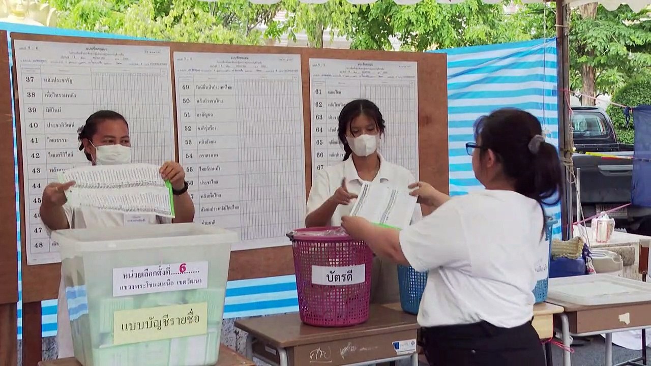 Wahl in Thailand: Opposition klar vor militärnaher Regierungspartei