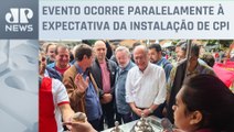 Confira como foi visita de Geraldo Alckmin à feira organizada pelo MST